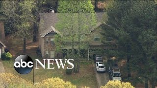 2 police officers shot responding to call of domestic dispute at Atlanta home [upl. by Bledsoe614]