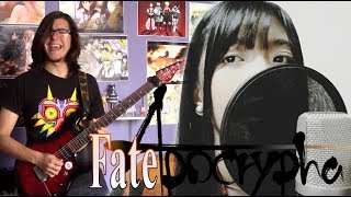 FateApocrypha OP1  quotEiyuu Unmei no Utaquot【Band Cover ft Akano】 [upl. by Razaele]