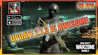 WARZONE MOBILE Update 273 IS AWESOME Android iOS [upl. by Milks]