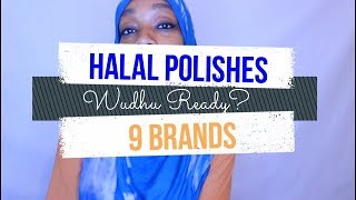 Halal Nail Polish  9 Brands  Wudu Ready [upl. by Innavoj873]