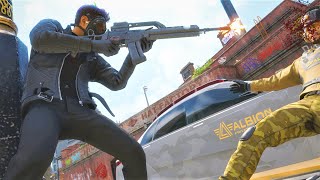 Watch Dogs Legion  Hitman High Action Takedowns Gameplay [upl. by Oremoh]