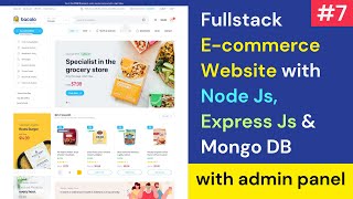 7 Full Stack ECommerce Website Using React JS MongoDB Express Js Node Js  Material UI 2024 🔥🔥 [upl. by Koran]