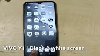 VIVO Y11 BLACK amp WHITE SCREEN PROBLEM  SOLVED BY MNR TECH [upl. by Baily]