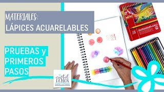 Lápices Acuarelables Ideales para tus primeros pasos con la acuarela [upl. by Reiche]