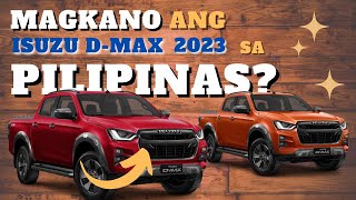 Isuzu Dmax 2023 Price Philippines  Variants and Colors [upl. by Valiant]