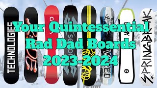 The Top 5 All Mountain Freestyle Snowboards of 20232024 [upl. by Amaryl]