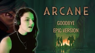 🌙 ARCANE • Ramsey  Goodbye 🎧🎼 Instrumental and Vocal Cover  D Meletis ft ENA [upl. by Coveney874]