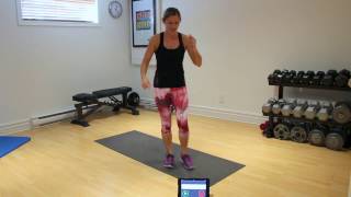 La minute de  Supercardio  Burpee Lunge [upl. by Eiggem]