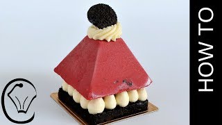 Red Velvet Oreo Cheesecake Pyramid Dessert by Cupcake Savvys Kitchen [upl. by Llerud]