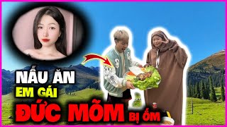 Cu Huy  Trổ Tài Nấu Ăn Cho Em Gái Đức Mõm Lúc Đang Ốm Bị Team Phát Hiện [upl. by Ludlew]