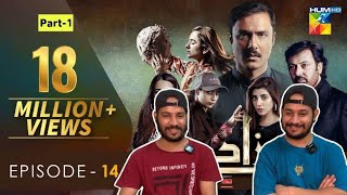 Reaction on Parizaad Episode 14 Part1  HUM TV  Drama  Delhian 2winz [upl. by Aehtela]