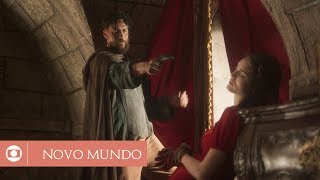 Novo Mundo capítulo 158 da novela segunda 25 de setembro na Globo [upl. by Llamaj]