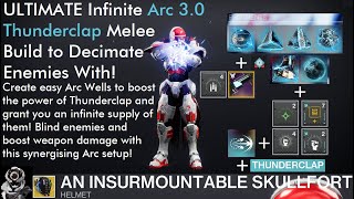 Destiny 2 The ULTIMATE Infinite Thunderclap Melee Arc 30 PvE Build FOR FUN Full Build Breakdown [upl. by Hadwyn]