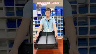 Antistatic corrugated plastic box with divider  JianXin Factory [upl. by Mraz708]