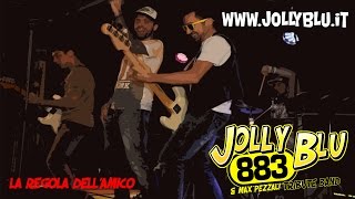 Jolly blu  883 tribute band LA REGOLA DELLAMICO Live in Magnago MI [upl. by Wichern]