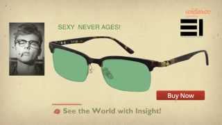 Browline Retro Glasses  by EyewearInsightcom [upl. by Liscomb]