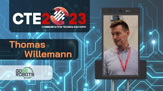 quotConnect the real and the virtualquot Thomas Willemann GoBe Robots  The Communication Technology Expo [upl. by Dominy125]