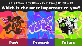 Day 3 Of Grand Fest  Team Present  Splatoon 3 [upl. by Alhak]