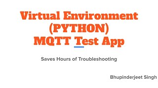 Send message to MQTT Broker from Python [upl. by Teresa707]