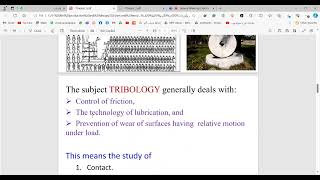 introduction What is Tribology and The nature of surfaces [upl. by Columbus669]