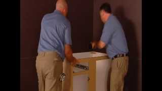 How to Install Base Cabinets  Omega Cabinetry [upl. by Jim486]