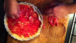 Tarte à la tomate [upl. by Thurnau]