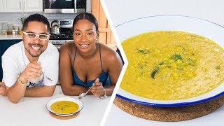 How To Make Trini Dhal  Foodie Nation [upl. by Louanne812]