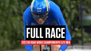 FULL RACE 2023 UCI Road World Championships Mens Time Trial [upl. by Dysart]