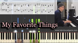 My Favorite Things  Piano Cover Tutorial  Sheet Music in PDF [upl. by Yevoc]