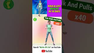 10 Day challenge walk amp lose weight walksoflife5308 loseweight walkathome workoutathome [upl. by Corbett94]