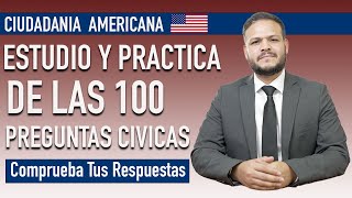 ESTUDIA Y PRACTICA LAS 100 PREGUNTAS CIVICAS [upl. by Gildas]