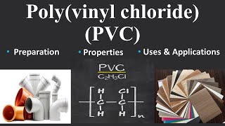 Polyvinyl chloride PVC  Some important Polymers  UG PaathShaala pvc polyvinylchloride vinyl [upl. by Cacilie]