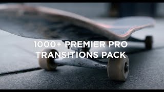 1000 Seamless Transitions Pack for Premiere Pro V2 [upl. by Aicilram656]