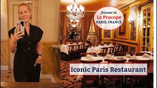 Where to eat in Paris Le Procope Restaurant in Saint Germain des Pres Paris France [upl. by Sessilu]