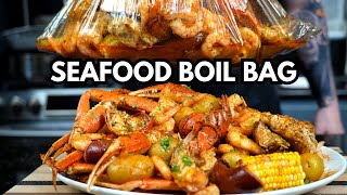 How To Make The Perfect Seafood Boil Bag at Home [upl. by Diba449]