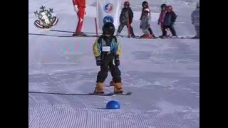 Test enfants Ourson Ecole du ski français [upl. by Frans]