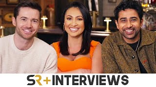 Francia Raisa Tom Ainsley amp Suraj Sharma Interview How I Met Your Father Season 2 [upl. by Ynahteb]