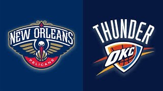 NBA 2K12 Simulation of 202425 season New Orleans Hornets vs OKC Thunder November 13 2024 [upl. by Gayel]