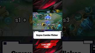 Suyou 1 Hit Combo 🔥😱 ✅ With Build mobilelegends mlbb shorts gaming [upl. by Flip291]