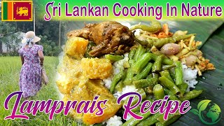 Lamprais Recipe  Lump Rice By Sri Lankan Cooking In Nature [upl. by Leiram222]