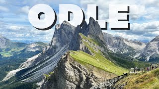 ODLE  SECEDA Giro ad anello  Val Gardena  Dolomiti UNESCO [upl. by Fabron]