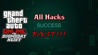 GTA 5 Doomsday Act 3 ALL Hack s FAST [upl. by Adnarahs312]