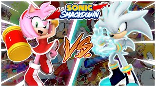 AMY TRIES TO KILL SILVER  Silver VS Amy In Sonic Smackdown [upl. by Azar]