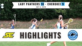 Lady Panthers vs Cherokee High School [upl. by Eelahs957]