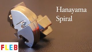 Hanayama Spiral Puzzle [upl. by Zarihs]