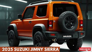 2025 Suzuki Jimny Sierra Officially Revealed  Stronger Than Ever [upl. by Trilby]