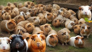 guinea pigguinea pig farm guinea pig sound guinea pig noise guinea pig cage sequeaking 31 [upl. by Notyarb]