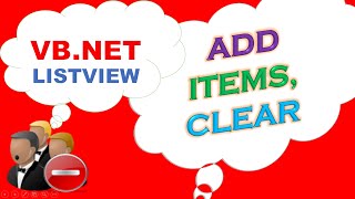 VBNET ListView Ep01  Add Items DynamicallyClear [upl. by Ann203]