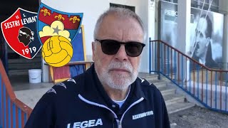 33🎙CONFERENZA MISTER BRAGLIA IN VISTA DI SESTRILEVANTEGUBBIO 🔴🔵🐺 [upl. by Eitra242]