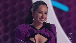 Becky G Accepts the 2021 American Music Award for Favorite Female Latin Artist  The American Music [upl. by Toomin222]